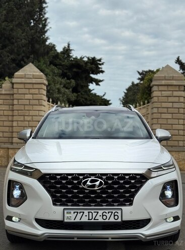 Hyundai Santa Fe 2018, 93,000 km - 2.0 l - Bakı