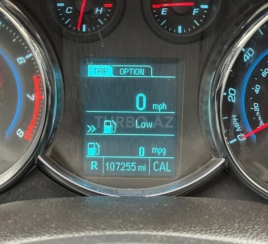 Chevrolet Cruze 2015, 107,000 km - 1.4 l - Gəncə