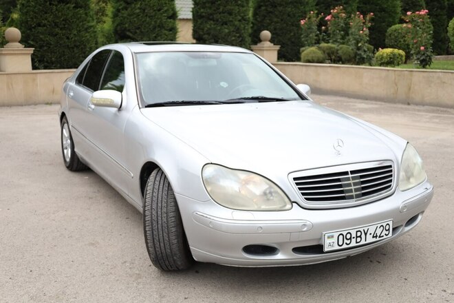 Mercedes S 320 1999, 404,564 km - 3.2 l - Bərdə