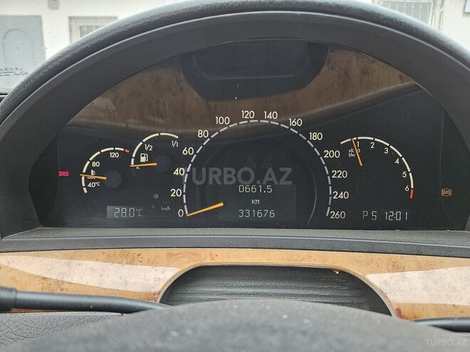 Mercedes S 430 2001, 331,000 km - 4.3 л - Bakı