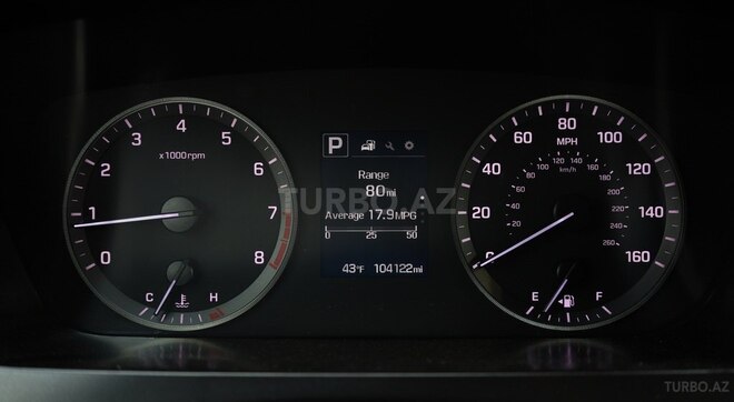 Hyundai Sonata 2015, 165,000 km - 1.6 l - Gəncə