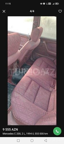 Mercedes C 200 1994, 555,500 km - 2.0 л - Sabirabad