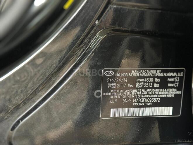 Hyundai Sonata 2014, 182,000 km - 2.0 l - Gəncə