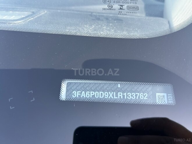 Ford Fusion (North America) 2020, 160,000 km - 2.0 l - Bakı