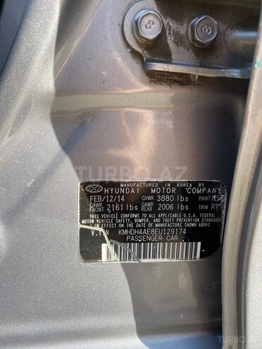 Hyundai Elantra 2014, 92,000 km - 1.8 l - Bakı