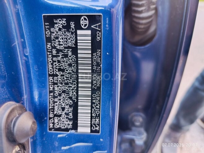 Toyota Prius 2011, 220,000 km - 1.8 l - Şəki