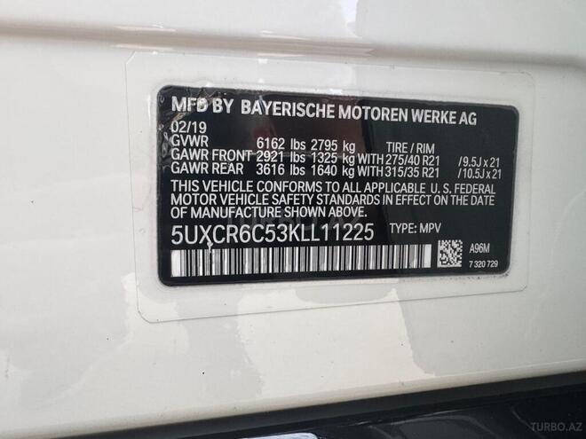 BMW X5 2019, 68,300 km - 3.0 л - Bakı