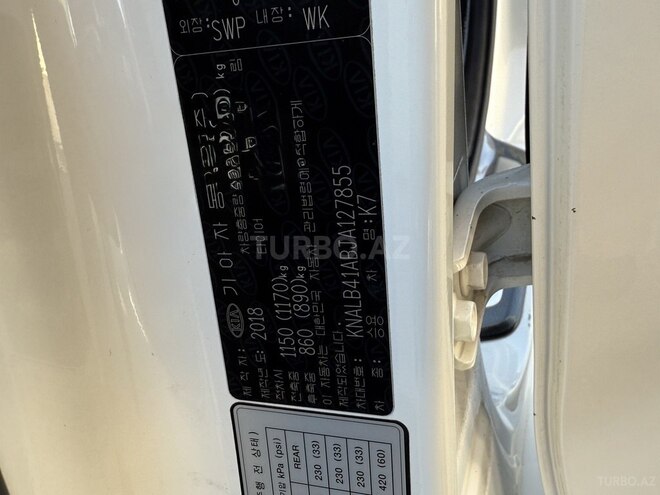 Kia K7 2018, 197,000 km - 2.2 l - Bakı