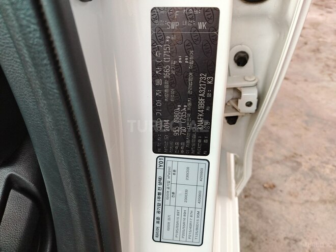 Kia K3 2014, 145,000 km - 1.6 l - Ağstafa