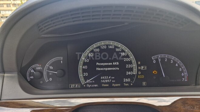 Mercedes S 350 2011, 142,897 km - 3.5 л - Bakı