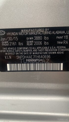Hyundai Elantra 2015, 256,805 km - 1.8 l - Tovuz