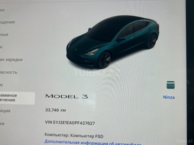 Tesla Model 3 2023, 33,456 km - 0.0 l - Bakı