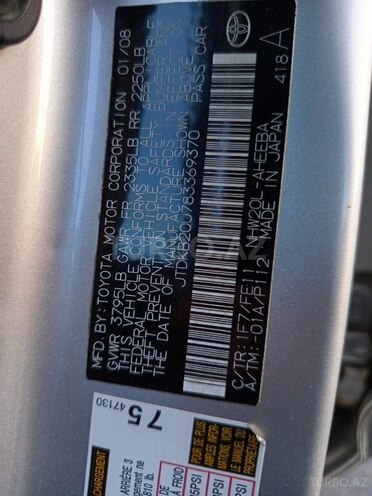 Toyota Prius 2008, 312,000 km - 1.5 l - Bakı