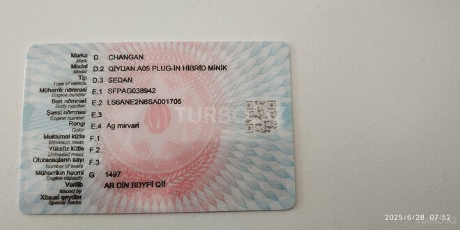 Changan Qiyuan A05 2025, 150 km - 1.5 л - Bakı