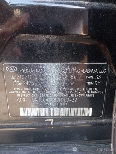 Hyundai Sonata 2010, 140,000 km - 2.4 l - Bakı