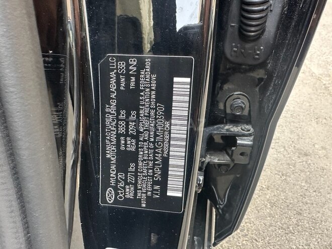 Hyundai Elantra 2020, 89,000 km - 2.0 l - Bakı