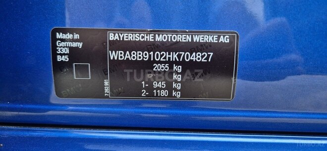 BMW 330 2016, 198,000 km - 2.0 l - Bakı