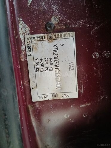 LADA (VAZ) 2107 2002, 777,777 km - 1.6 l - Ağdaş