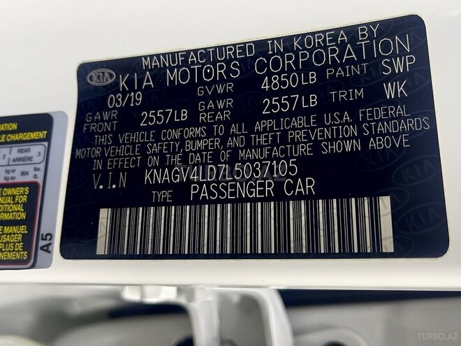 Kia Optima 2019, 114,000 km - 2.0 l - Bakı