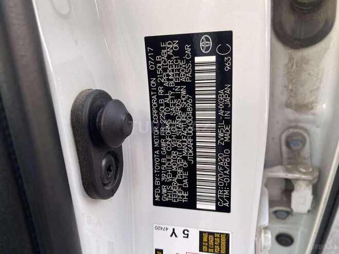 Toyota Prius 2017, 179,000 km - 1.8 l - Bakı
