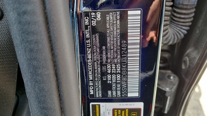 Mercedes C 300 2019, 63,000 km - 2.0 л - Bakı