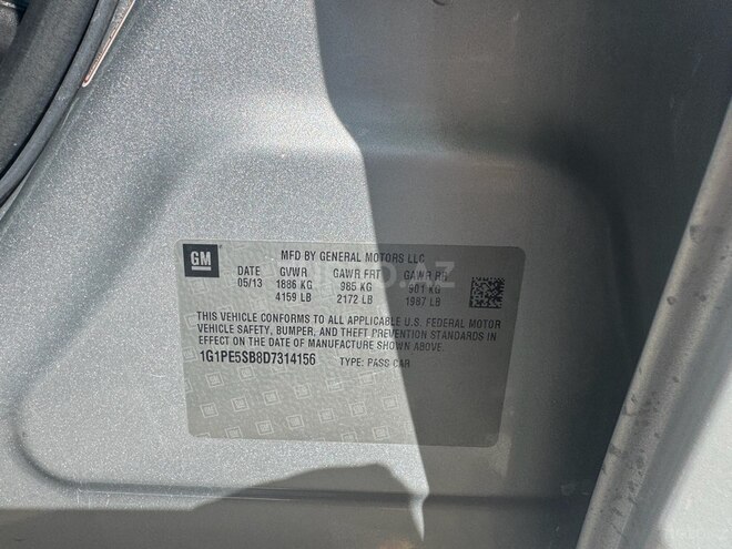 Chevrolet Cruze 2014, 197,000 km - 1.4 л - Bakı