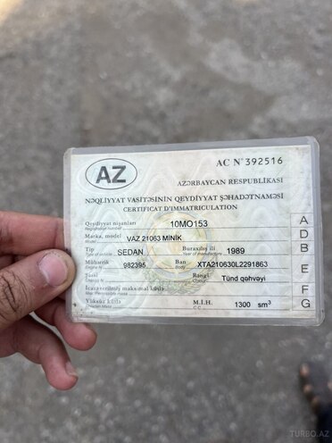 LADA (VAZ) 2106 1989, 205,555 km - 1.3 l - Qazax