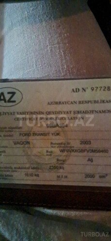 Ford Transit 2003, 308,000 km - 2.0 л - Bakı