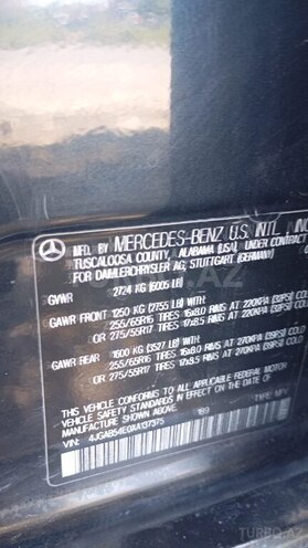 Mercedes ML 320 4MATIC 1999, 313,701 km - 3.2 л - Bakı