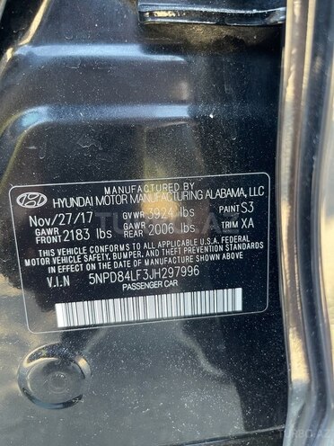 Hyundai Elantra 2017, 83,000 km - 2.0 л - Bakı