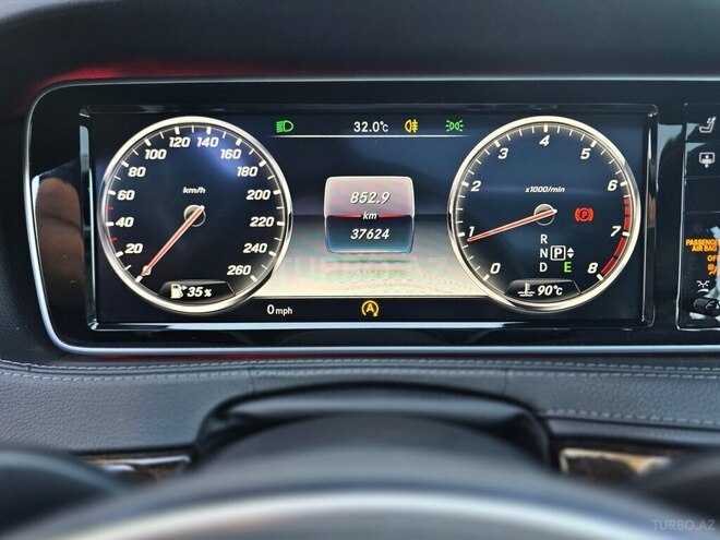 Mercedes S 400 2015, 37,624 km - 3.0 l - Bakı