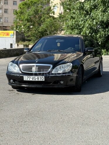 Mercedes S 500 2002, 290,000 km - 5.0 l - Bakı