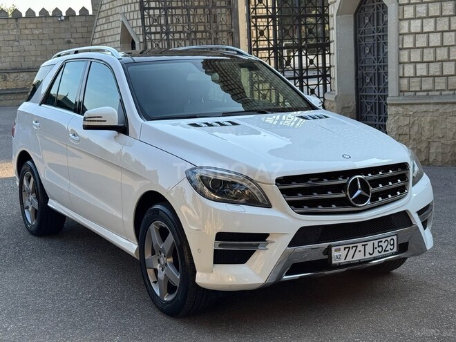 Mercedes ML 350 4MATIC 2014, 215,000 km - 3.5 л - Bakı