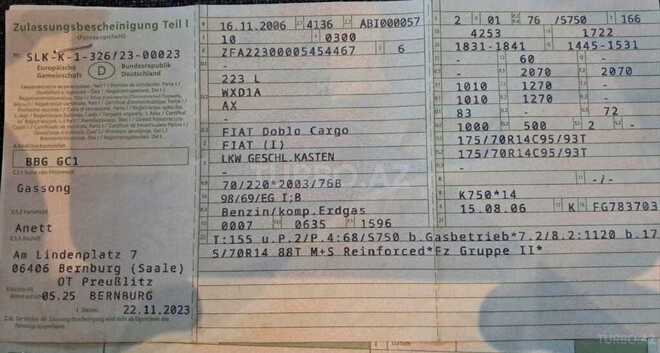 Fiat Doblo 2006, 216,690 km - 1.6 л - Bakı