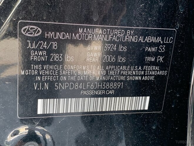 Hyundai Elantra 2018, 82,881 km - 2.0 l - Bakı