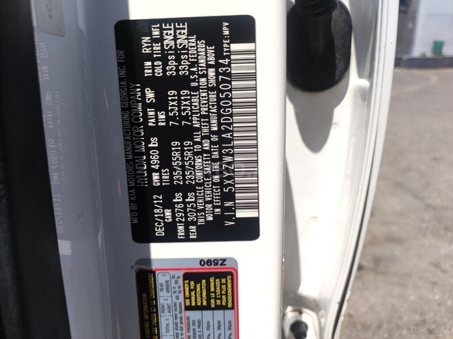 Hyundai Santa Fe 2012, 113,459 km - 2.0 l - Bakı