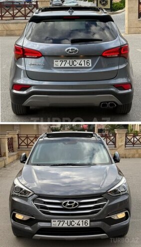 Hyundai Santa Fe 2017, 192,000 km - 2.0 l - Bakı