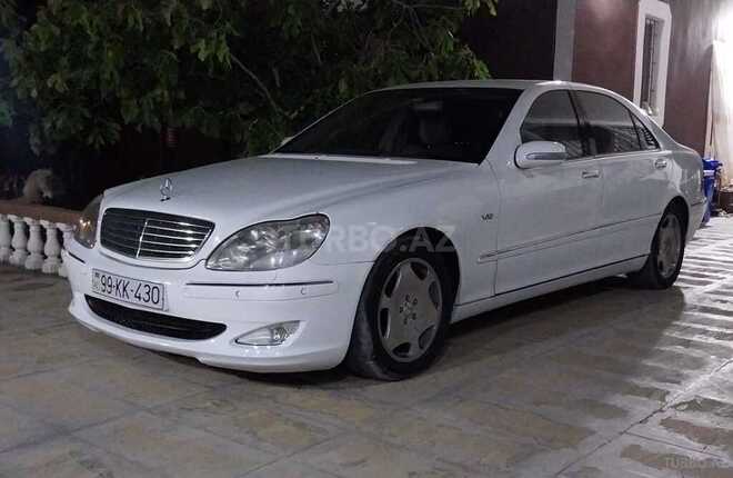 Mercedes S 600 2001, 129,000 km - 5.8 l - Bakı