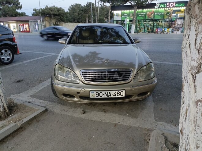 Mercedes S 320 2002, 119,388 km - 3.2 l - Bakı