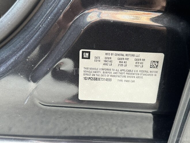 Chevrolet Cruze 2014, 293,425 km - 1.4 l - Bakı