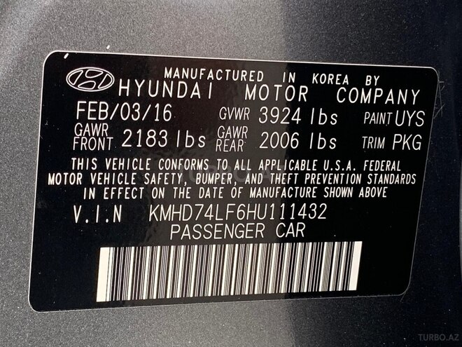 Hyundai Elantra 2018, 105,412 km - 2.0 l - Bakı