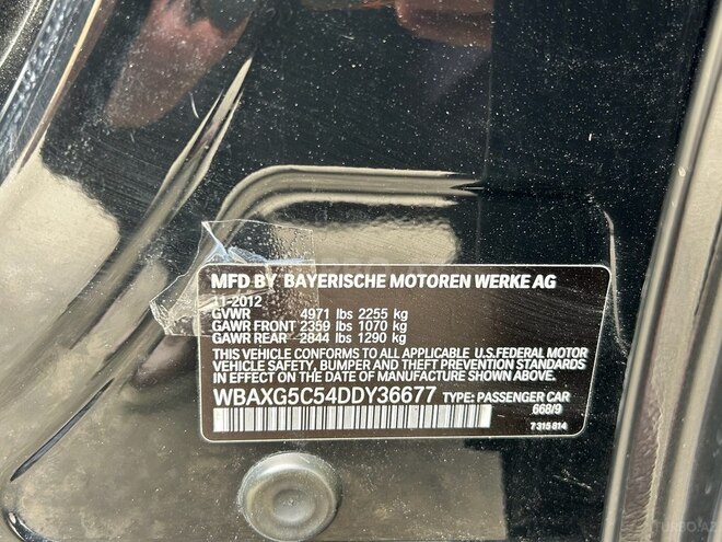 BMW 528 2012, 167,000 km - 2.0 l - Gəncə
