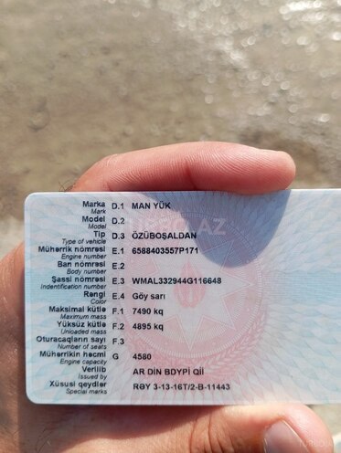 MAN  1997, 400,000 km - 4.5 l - Bakı