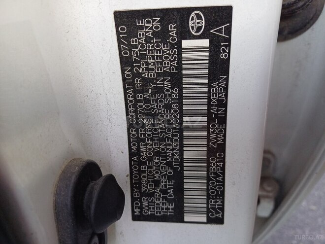 Toyota Prius 2010, 434,523 km - 1.8 l - Bakı