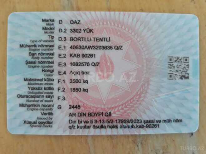 GAZ 3302-744 1998, 380,000 km - 2.4 l - Bakı