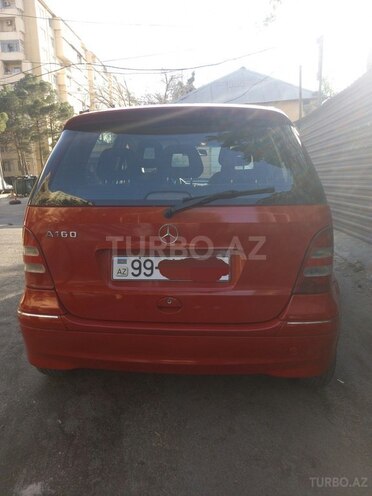 Mercedes A 160 2002, 192,253 km - 1.6 l - Bakı
