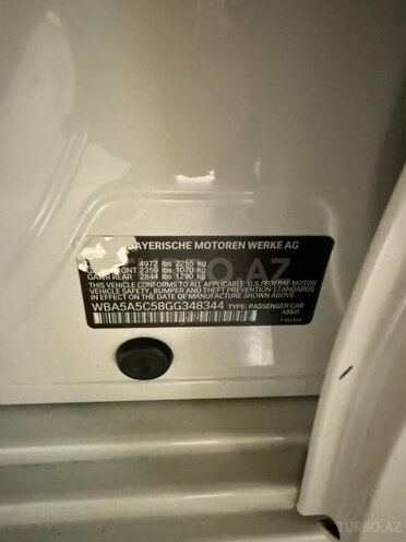 BMW 528 2016, 268,000 km - 2.0 l - Gəncə