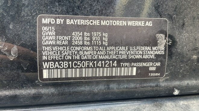 BMW 328 2015, 305,775 km - 2.0 л - Bakı
