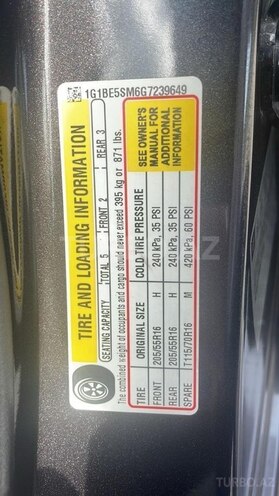 Chevrolet Cruze 2016, 104,000 km - 1.4 l - Bakı