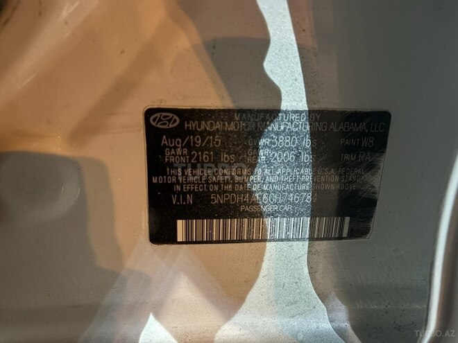 Hyundai Elantra 2015, 141,000 km - 1.8 л - Bakı